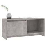vidaXL TV omarica betonsko siva 90x35x40 cm iverna plošča | Shoptok.si