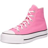 Converse Visoke superge &#039;Chuck Taylor All Star Lift&#039; roza / črna / bela cene