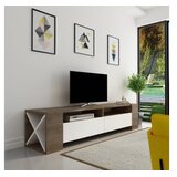 Sosruko - walnut, white walnutwhite tv stand | Eponuda.com