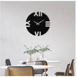 WALLXPERT dekorativni metalni zidni sat leon black | ePonuda.com