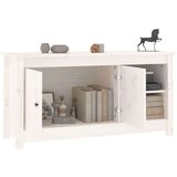 TV omarica bela 103x36,5x52 cm trdna borovina, (20731713) | Shoptok.si