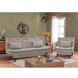Atelier Del Sofa Garnitura s kaučem, Santo-S-1070 - Cream | shoptok.hr