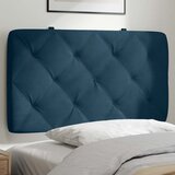  Jastuk za uzglavlje plavi 90 cm baršunasti | shoptok.hr
