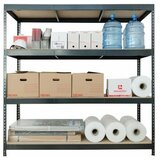 Technometal arhivski regal 200x200x70 cm, versatile 2, temno siv | Shoptok.si