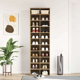 vidaXL omara za čevlje Artisan Oak 54x34x183 cm inženirski les | Shoptok.si