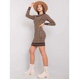 Och Bella Dress-TW-SK-BI-ZS5218.50-camel | Shoptok.si