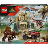 Lego Jurassic World - Zračna misija sa spinosaurom i Quetzalcoatlusom (76976) | shoptok.hr