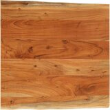 Stolna ploča 60x60x3 8 cm četvrtasta od bagrema sa živim rubom | shoptok.hr