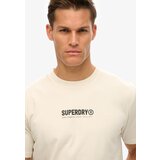 Superdry Majica svetlo bež / črna | Shoptok.si