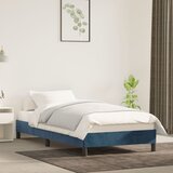 vidaXL Okvir za krevet tamnoplavi 90x190 cm baršunasti Cijene