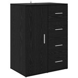 Komode s ladicama Corona 2 pcs Crni hrast 59 x 39 x 80 cm | Eponuda.ba