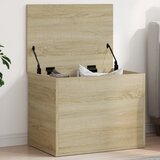  Kutija za pohranu boja hrasta 60x42x46 cm od konstruiranog drva | shoptok.hr
