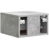  Stenski nočni omarici Betonsko siva 34,5 x 33 x 20 cm, (5000209800) | Shoptok.si