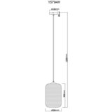Globo VISEČA SVETILKA JEFREY 20/120 cm E27 | Shoptok.si