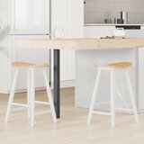  Trpezarijske stolice 2 pcs Bijelo 46 x 37 x 63 cm | shoptok.hr