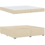  Konstrukcija postelje krema 200 x 200 cm blago, (5000069861) | Shoptok.si