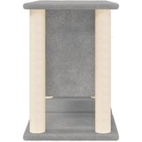  Penjalica za mačke sa stupovima za grebanje svjetlosiva 50 cm | shoptok.hr