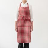 Linen Tales Lanen predpasnik Red Gingham &ndash; cene