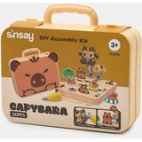 Sinsay Set za zavrtanje s motivom kapibare u koferu | shoptok.hr