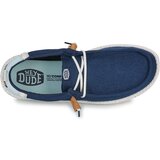 Hey Dude Slips on Wally Craft Linen Navy Blazer/Multi Modra | Shoptok.si