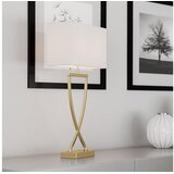  ByRydens 2829610-5000 - Stona lampa OMEGA 1xE27/5W/230V bela/zlatna | Eponuda.com