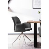 Livetastic Naslanjač Sofija, Temno Siva, Vrtljiv | Shoptok.si