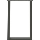  Noge za blagovaonski stol U-oblik 2 kom antracit 60 x (72-73) cm čelik | shoptok.hr