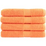 vidaXL Premium brisače 4 kos oranžna 80x200 cm 600 g/m2 100 % bombaž Cene