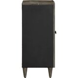  Komoda svijetlo siva 60x33,5x75 cm Puno drvo Mango | Eponuda.com