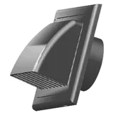 KO100-30GR GRAFITNA ventilaciona rešetka pod kosinom fi100