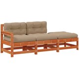 Sekcionalna sofa s jastukom Voštanosmeđa 190 x 62 x 70,5cm | shoptok.hr