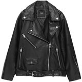 Pull&Bear Prehodna jakna črna | Shoptok.si