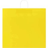  Papirnate vrećice 250 kom s ručkama žute 54x15x49 cm | shoptok.hr
