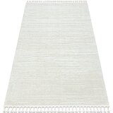 RugsX Preproge Preproga SEVILLA AC53B trakovi, črte bela Čopki 200x290 cm Bela | Shoptok.si