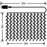  Svetleći niz sa 192 toplo bele LED diode ML-C3002 | Eponuda.com