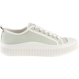 Shelvt Light green women's platform sneakers | shoptok.hr