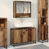  Kupaonski ormar Staro drvo 90 x 33 x 60 cm Konstruirano drvo | shoptok.hr
