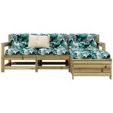 vidaXL 4-dijelni set vrtnih sofa od impregnirane borovine | shoptok.hr