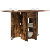  Blagovaonski stol 115 x 70 x 75 cm Konstruirano drvo - Dimljeni hrast | shoptok.hr