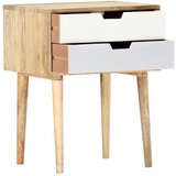 Furnova Nočna omarica 47x35x59 cm trden mangov les, (21926981) | Shoptok.si