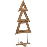  Božićno drvce s stalakom Smeđa 90 cm Masivna tikovina | shoptok.hr