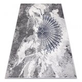 RugsX Preproga ALLURE 5715 Abstrakcija - strukturna, elegantna, glamur svetlo siva / temno modra 120x170 cm, (5000175729) | Shoptok.si