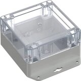 TRU COMPONENTS 6U07111106737 TC-13865284 industrijsko kućište 136.5 x 106.5 x 60.1 ABS-PC svijetlosiva, prozirna 1 kom. | Eponuda.ba
