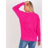 RUE PARIS Sweater-LC-SW-0321.06X-fluo pink | ePonuda.com
