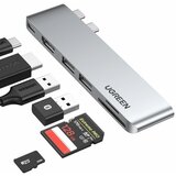 Ugreen priklopna postaja USB TipC 6v1 4K HDMI Thunderbolt CM380 Cene