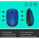 Logitech Miška M171 Wireless, brezžična, modra | Shoptok.si