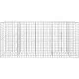 Gabion s žicom debljine 5 mm i mrežom 10x10 cm 450x30x200 cm | shoptok.hr