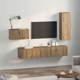 vidaXL Komplet TV omaric 4 pcs artisan hrast 30.5 x 30 x 90 cm | Shoptok.si