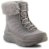 Skechers Polškornji Botki Winter Solstice 167388-DKTP Dark Taupe Siva cene
