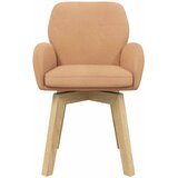  Okretne blagovaonske stolice 4 pcs Bouclé Bež 54 x 58 x 87 cm | shoptok.hr
